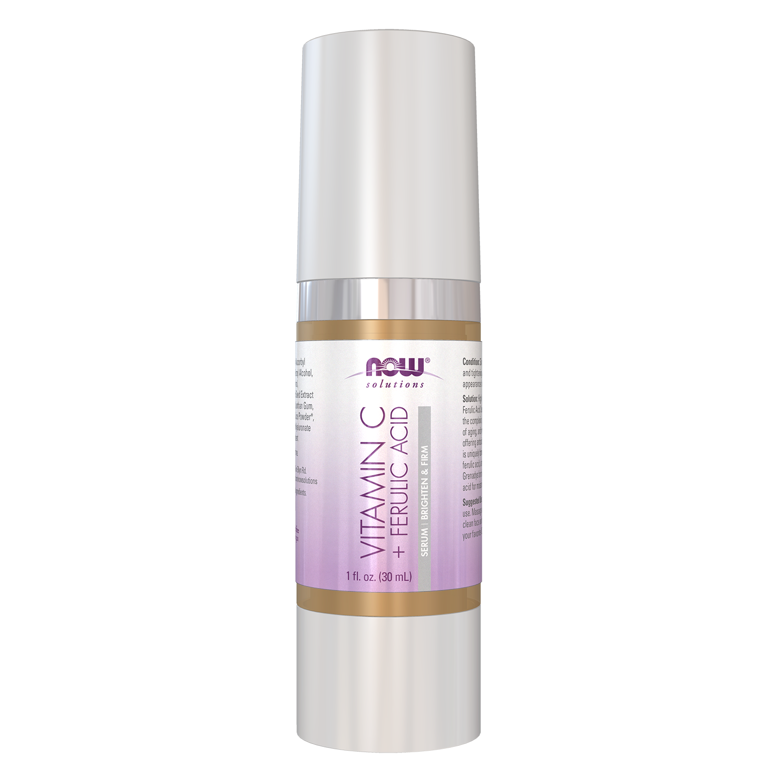 Now Solutions Vitamin C & Oryza Sativa Gentle Scrub 4oz - 7998