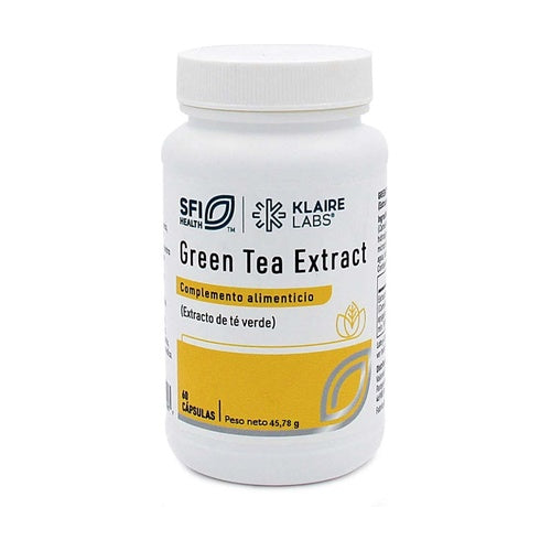 Klaire Labs Green Tea Extract 60 Capsules