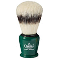 Omega Banded Boar Bristle Shaving Brush With Stand - Assorted Colors #80257