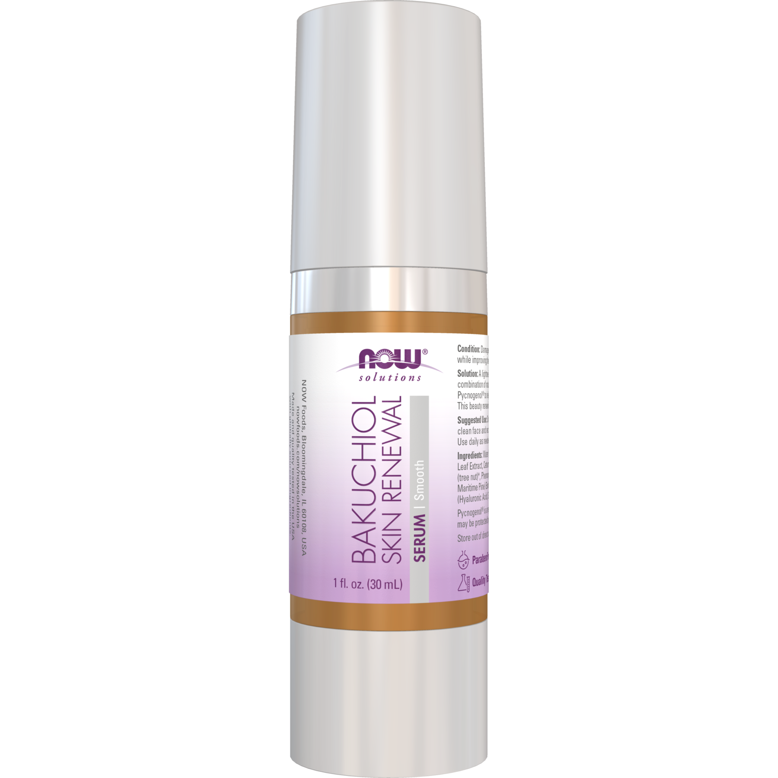 Now Solutions Bakuchiol Skin Renewal Serum 1oz - 8034