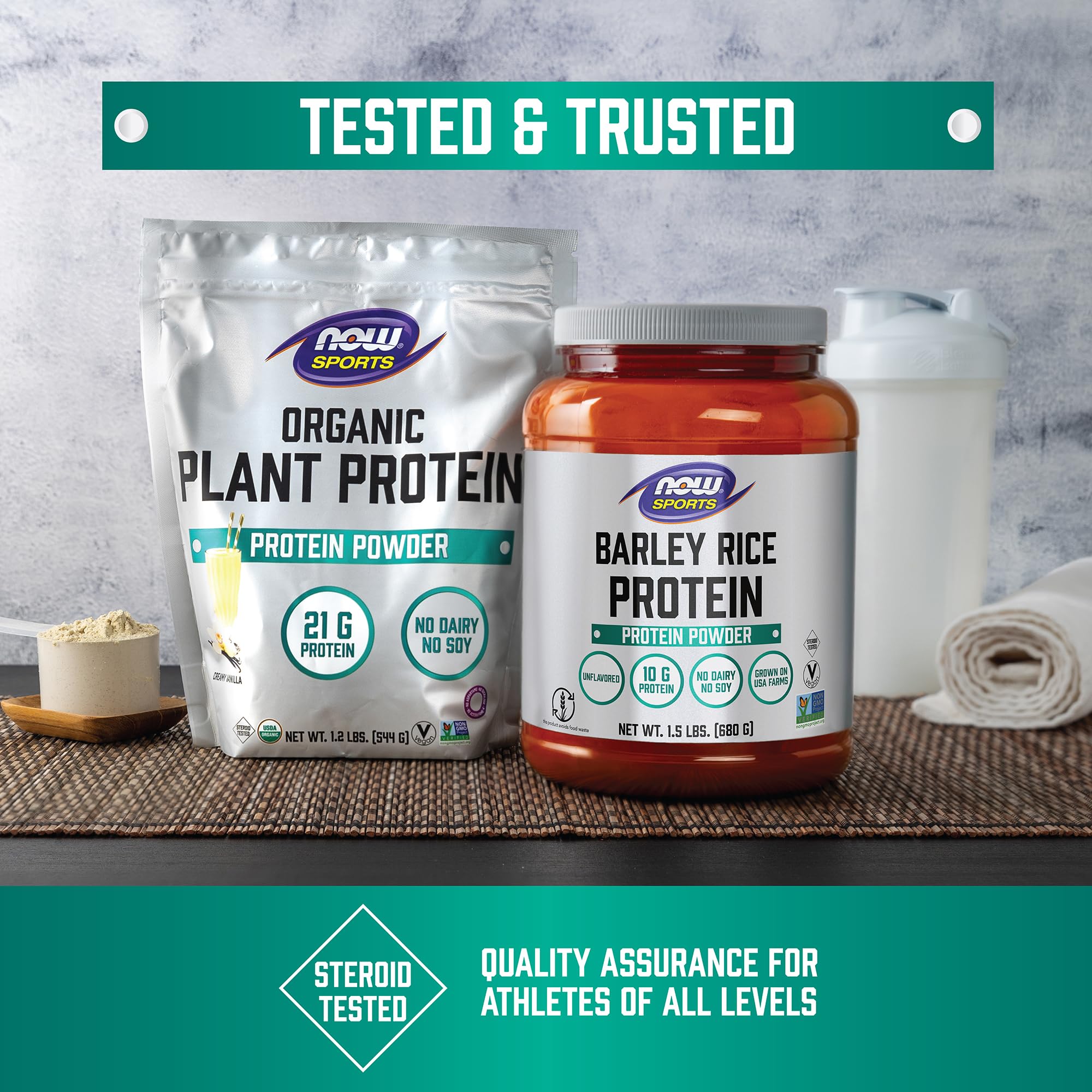 Now Sports Pumpkin Seed Protein Organic Powder 1 Pound - 2227