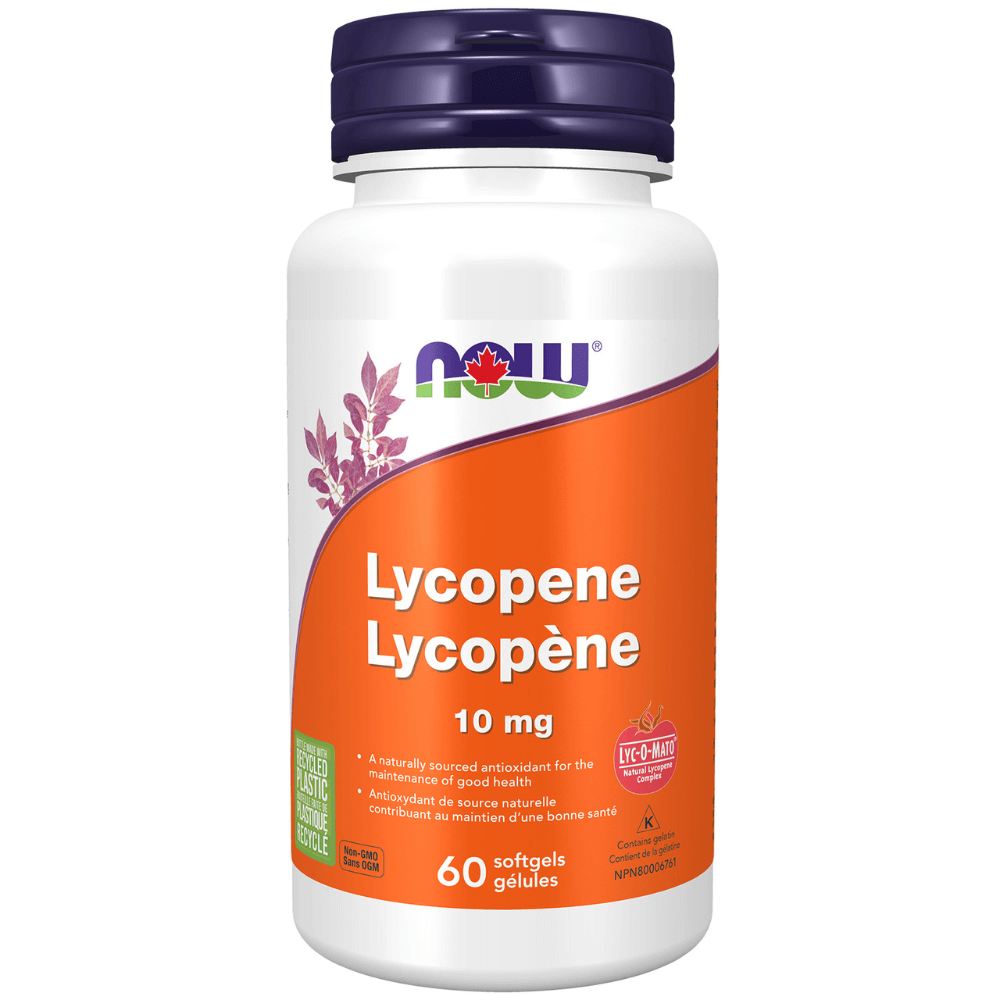 Now Foods Lycopene 10 mg 60 Softgels - 3060