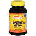 Sundance Vitamins Flaxseed Oil Softgels, 1000 Mg, 90 Tabs