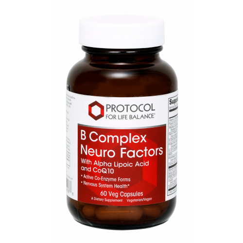 Protocol For Life Balance B Complex Neuro Factors 60 Vcaps - P0406