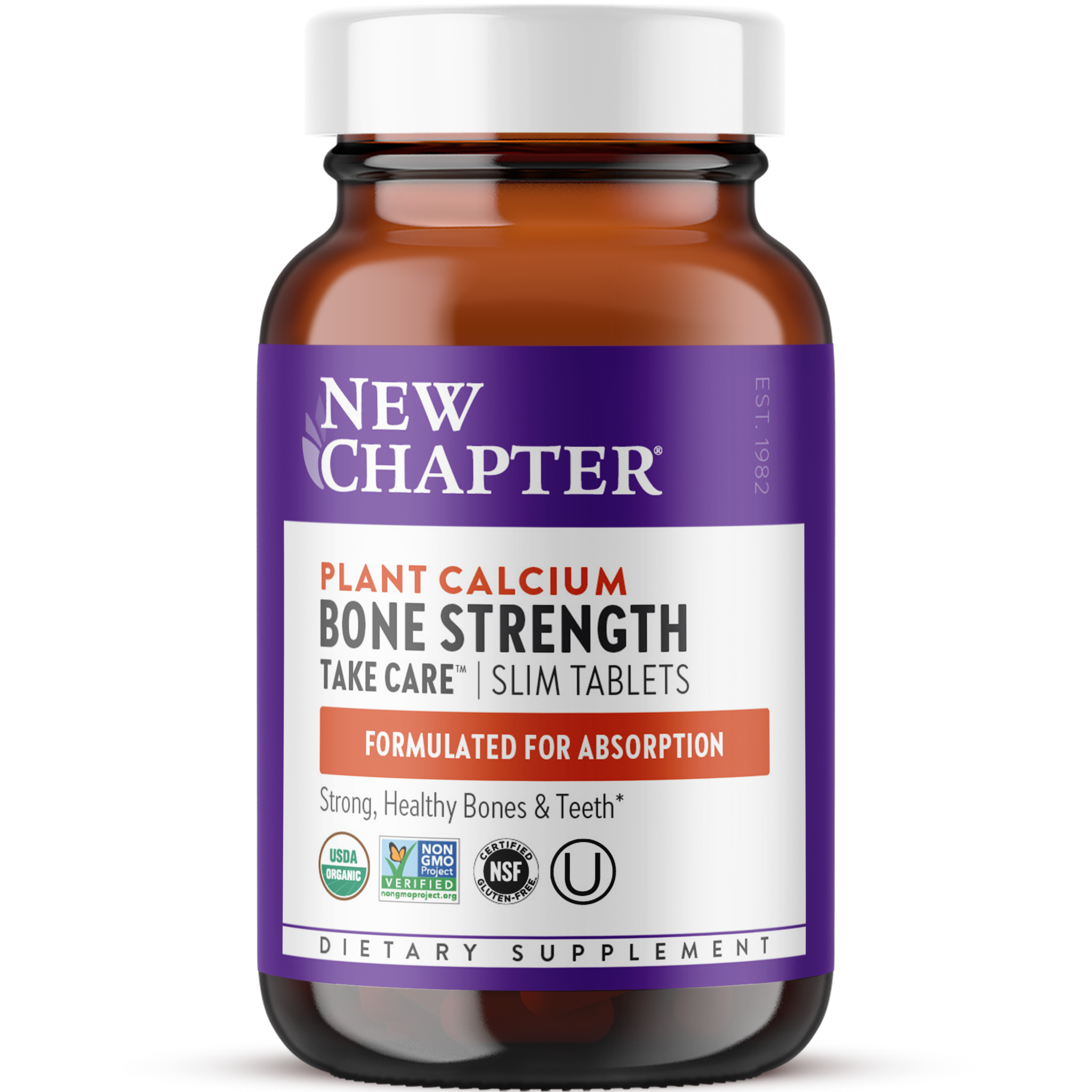 New Chapter Bone Strength Take Care Tiny Tabs 120 Count