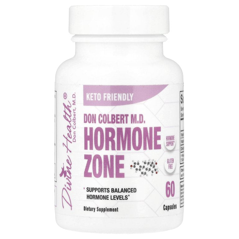Divine Health - Dr. Colbert's Keto Zone Hormone Zone - 60 Vegetable Capsule(s)