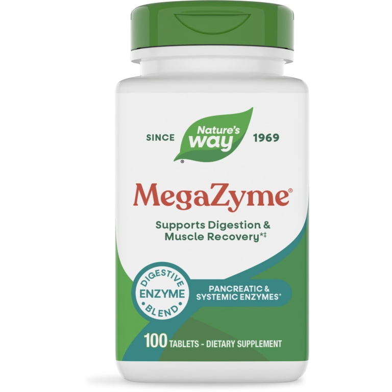 Enzymatic Therapy Mega-Zyme Tablets - 100 Count