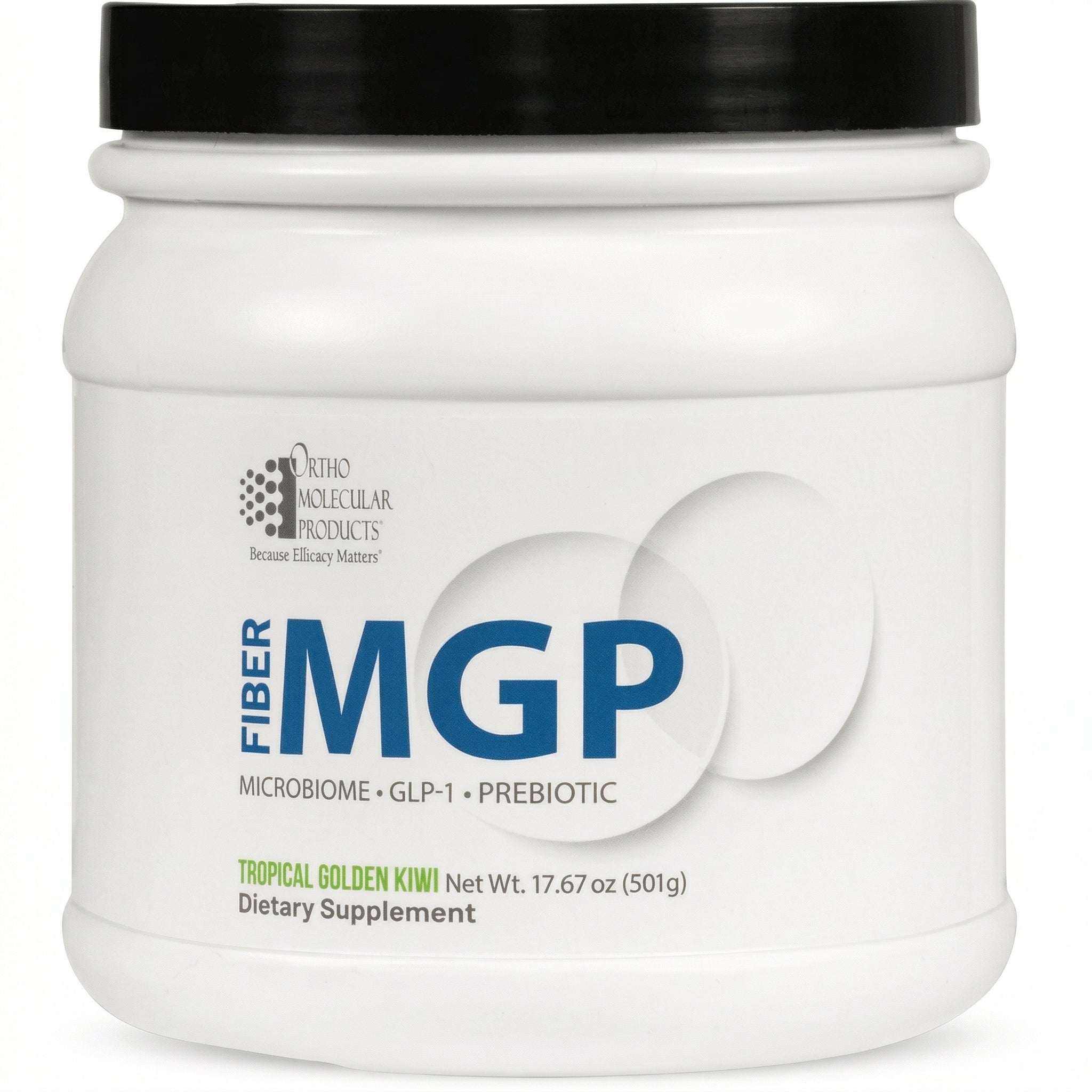 Ortho Molecular Fiber MGP MicroBiome GLP1 Precursors Prebiotic 17.67 oz