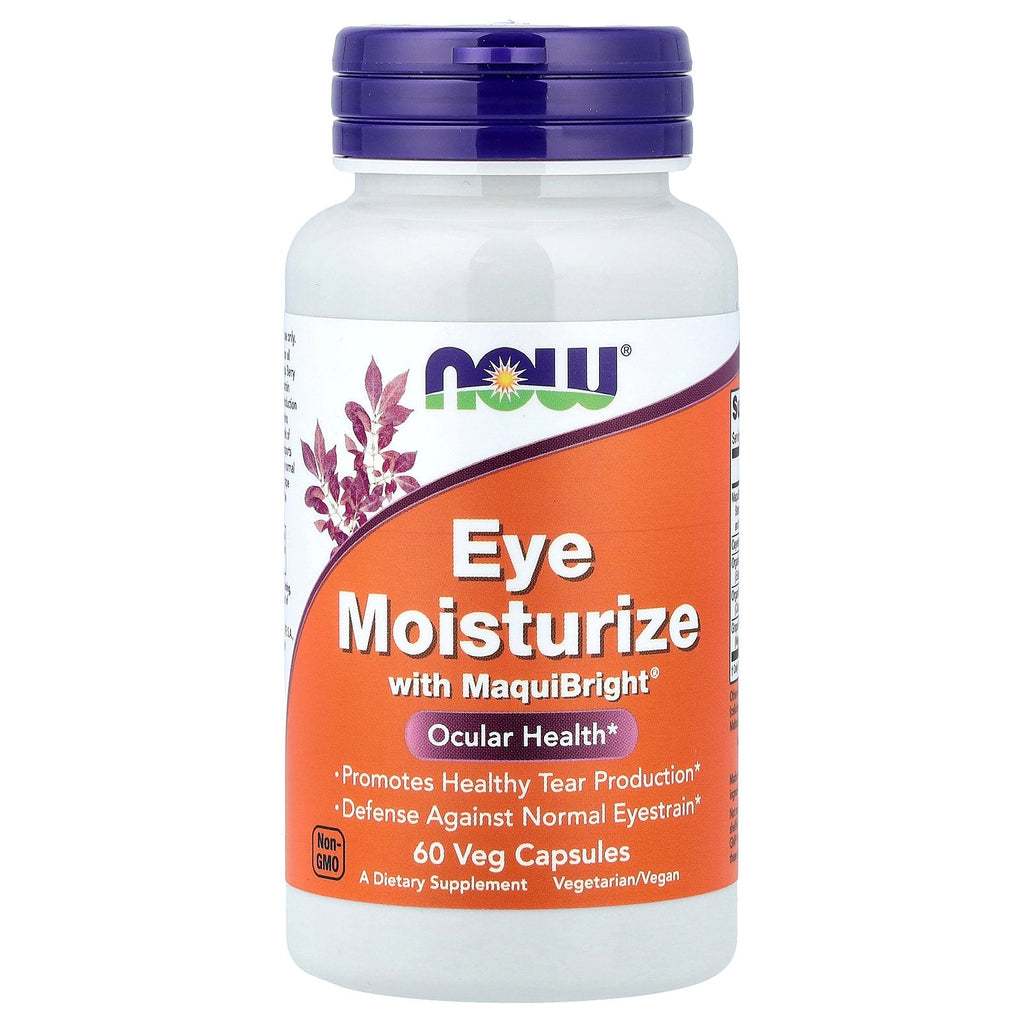 Now Food Eye Moisturize with MaquitBright 60 Vcaps