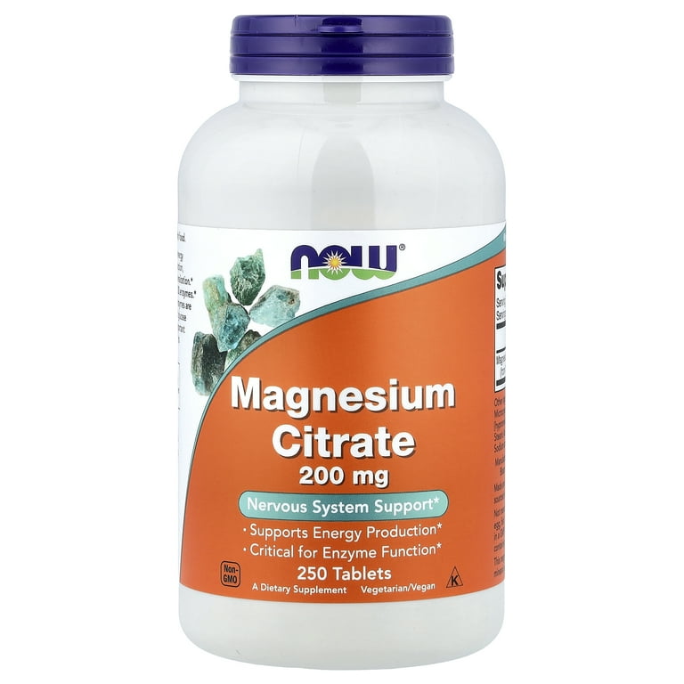 Now Foods Calcium Citrate 250 Tablets - 1232 - 2 Pack