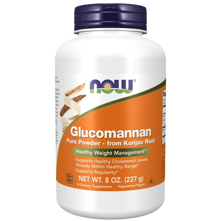 Now Foods Glucomannan Pure Powder 8oz - 6513 - Walmart Only