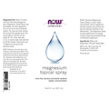 Now Solutions Magnesium Topical Spray 8oz - 7737