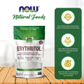 Now Real Food Erythritol 1 Pound - 6927