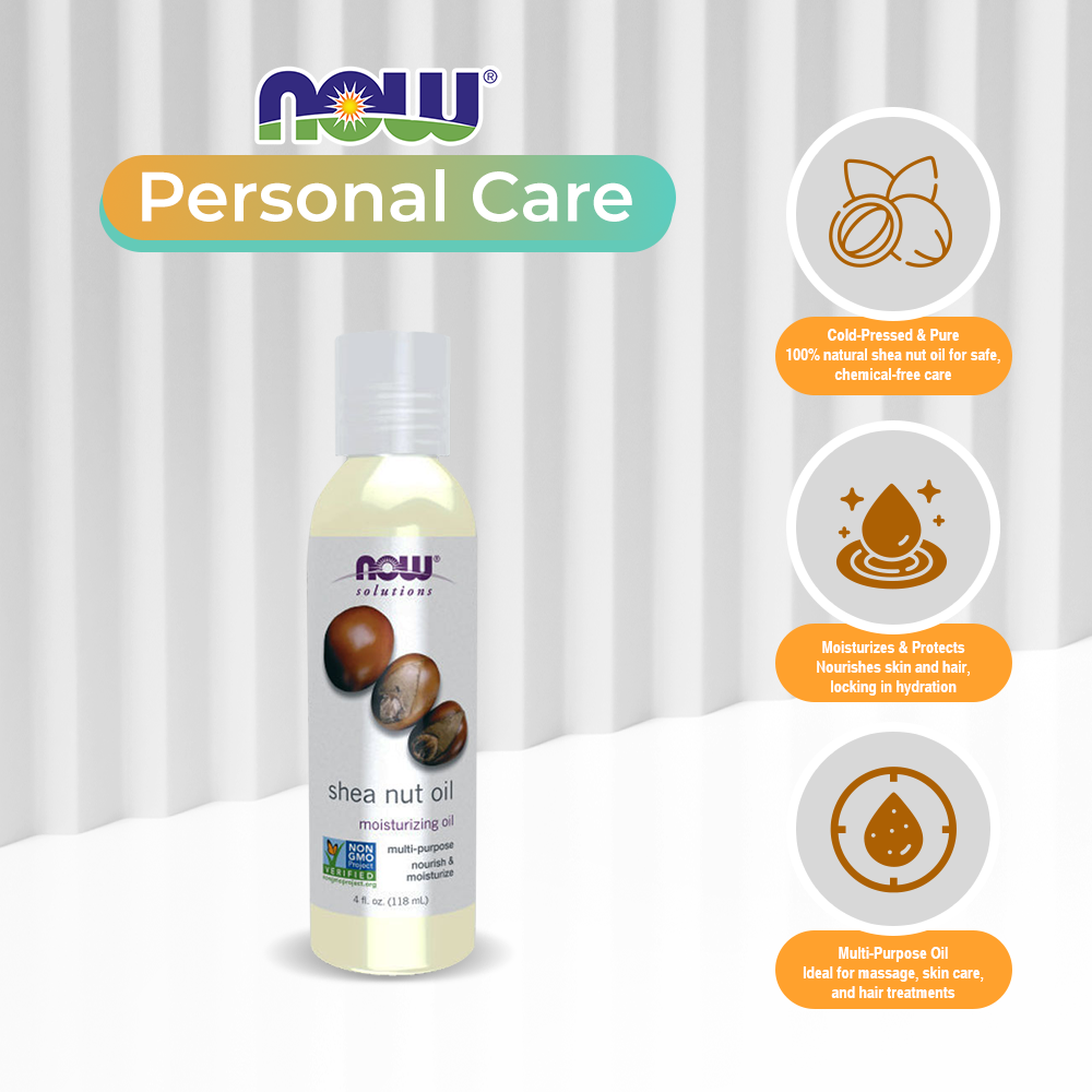 Now Solutions Shea Nut Oil 4oz - 7704
