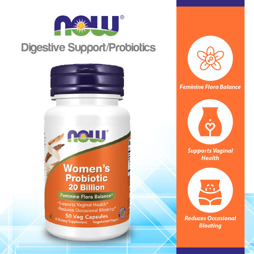 Now Foods Women's Probiotic 20 Billion 50 Vcaps - 2906