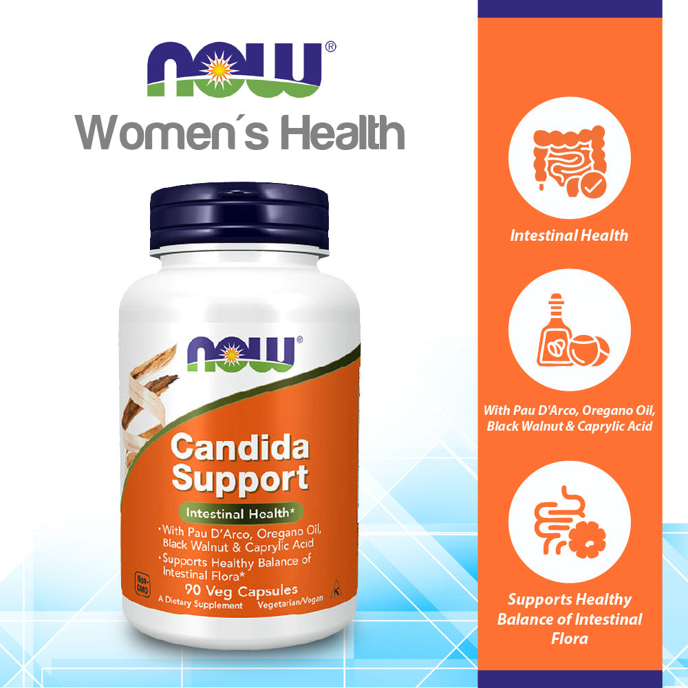 Now Foods Candida Support 90 Vcaps - 3308