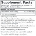 Protocol for Life Balance L-Glutamine 5000mg Powder 1 Lb - P0221