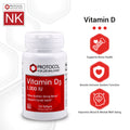 Protocol For Life Balance Vitamin D3 1,000 IU 120 Softgels - P0365