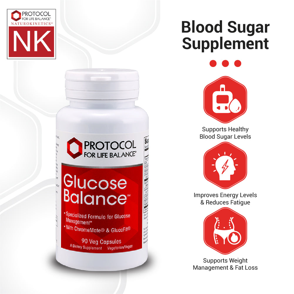 Protocol For Life Balance Glucose Balance 90 Vcaps - P3318
