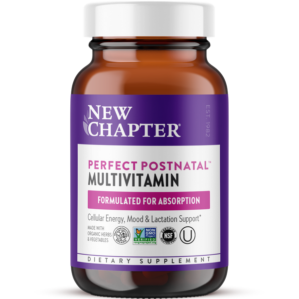 New Chapter Perfect Postnatal Multivitamin 96 Tablets
