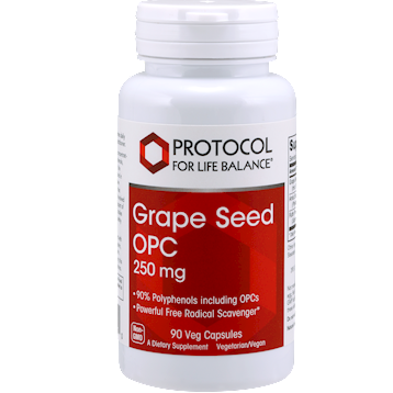 Protocol for Life Balance Grape Seed OPC 250 Mg 90 Vcaps  -P3274