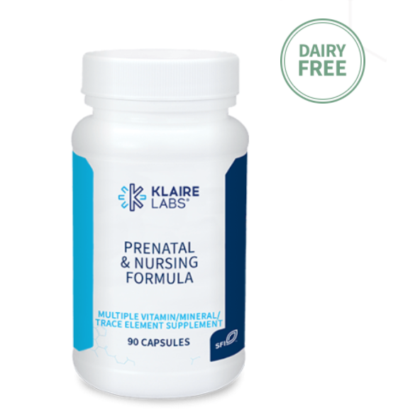 Klaire Labs Prenatal & Nursing Formula 90 Capsules
