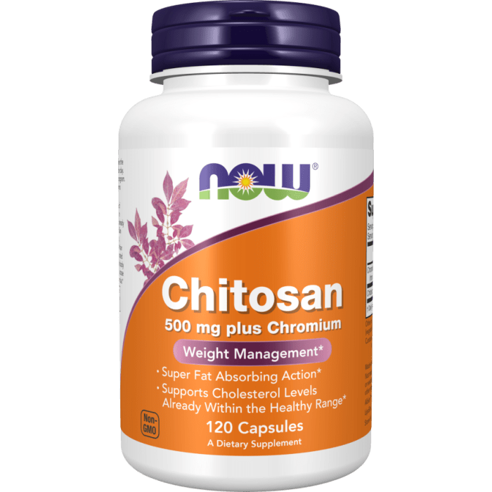 Now Foods Chitosan 500 mg plus Chromium 120 Vcaps - 2025 -