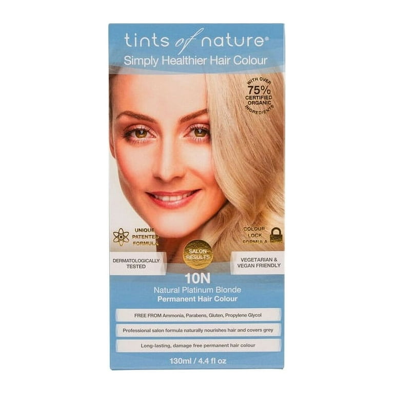 Tints Of Nature - Conditioning Permanent Hair Color 10N Natural Platinum Blonde - 4.4 fl. oz.