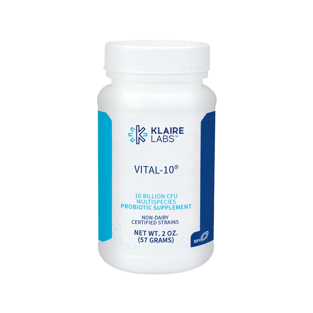 Klaire Labs Vital-10 Powder 2oz