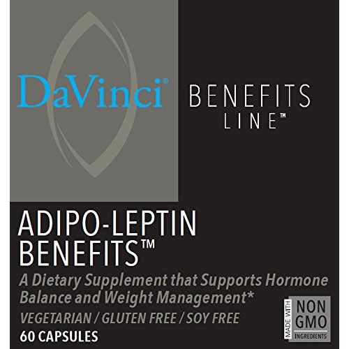 Adipo-Leptin Benefits - 60 Vegetarian Capsules by Davinci Labs