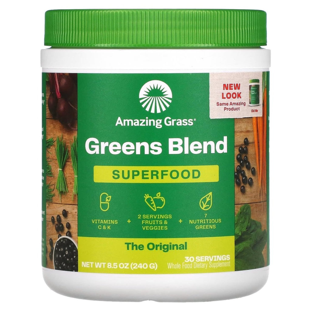 Amazing Grass Green Superfood Original 30 servings 8.5 Oz