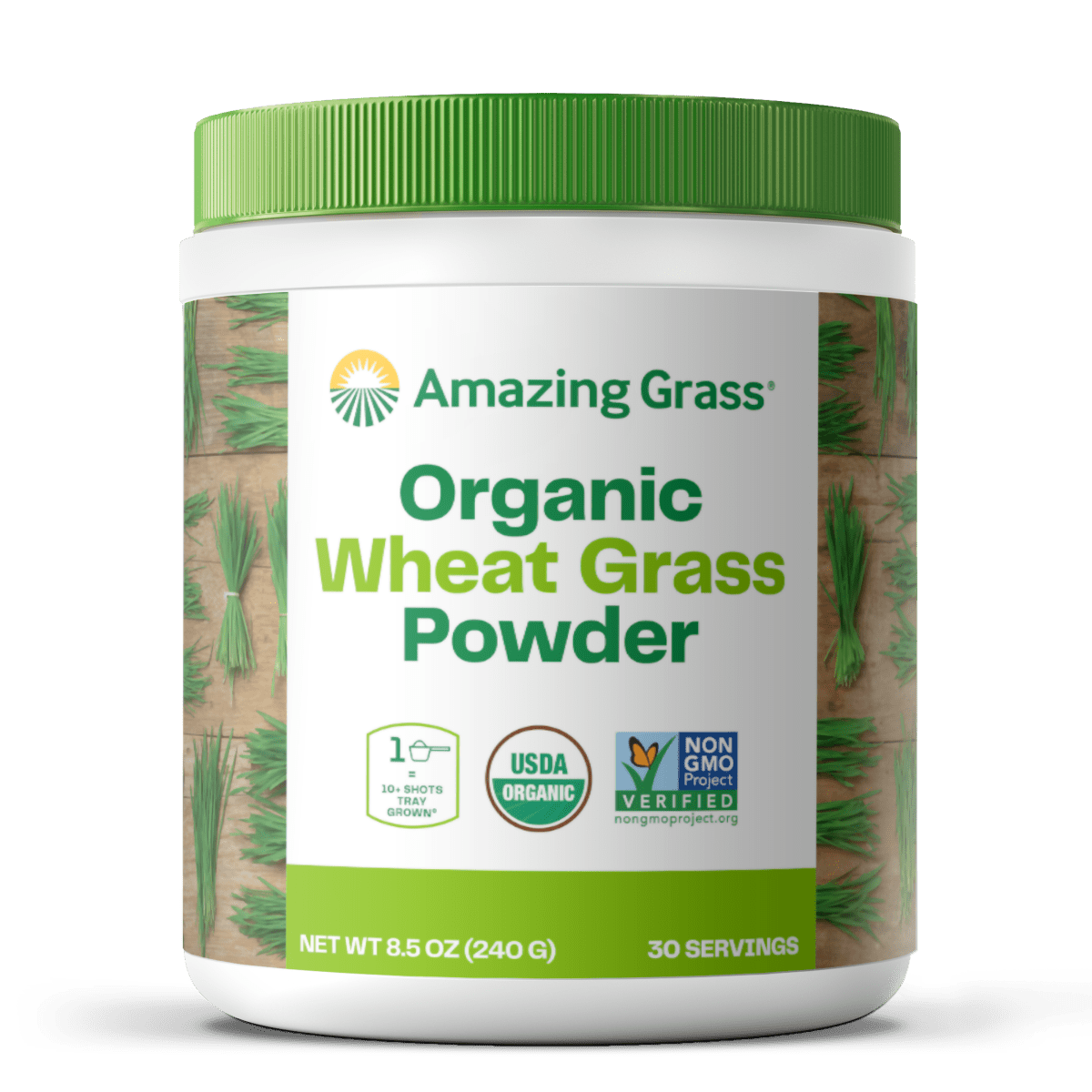 Amazing Grass Organic Wheat Grass 30 Servings 8.5 Oz