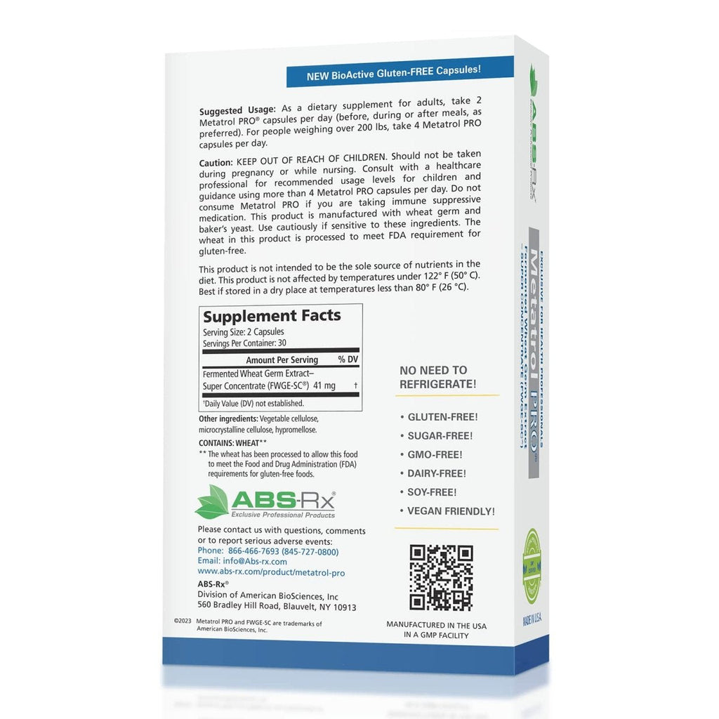 American Biosciences Metatrol Pro 60 Vcaps
