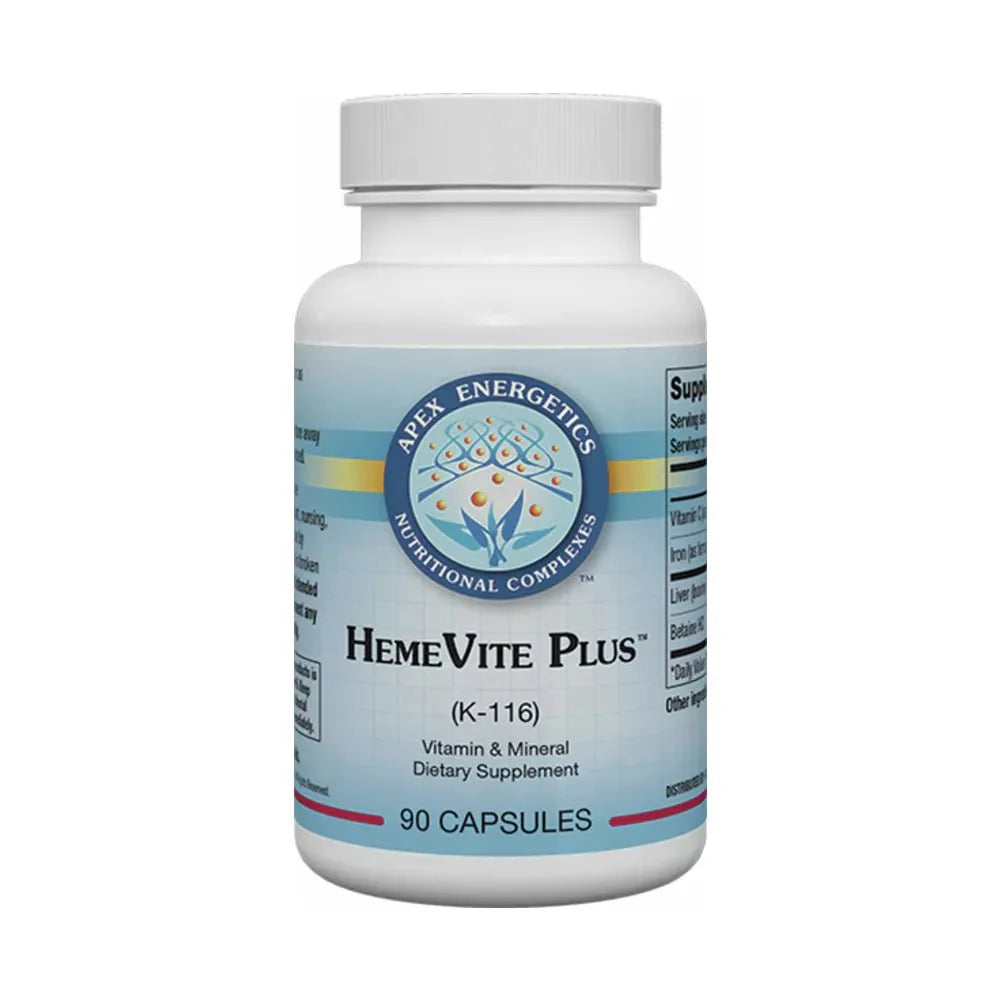 Apex Energetic HemeVite Plus 90 Capsules - K116