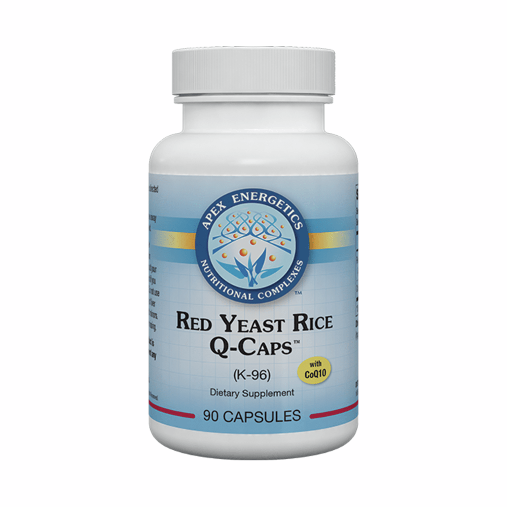 Apex Energetic Red Yeast Rice Q-Caps 90 Capsules - K96
