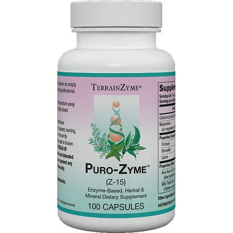 Apex Energetics Puro-Zyme (Z-15) 100 Capsules