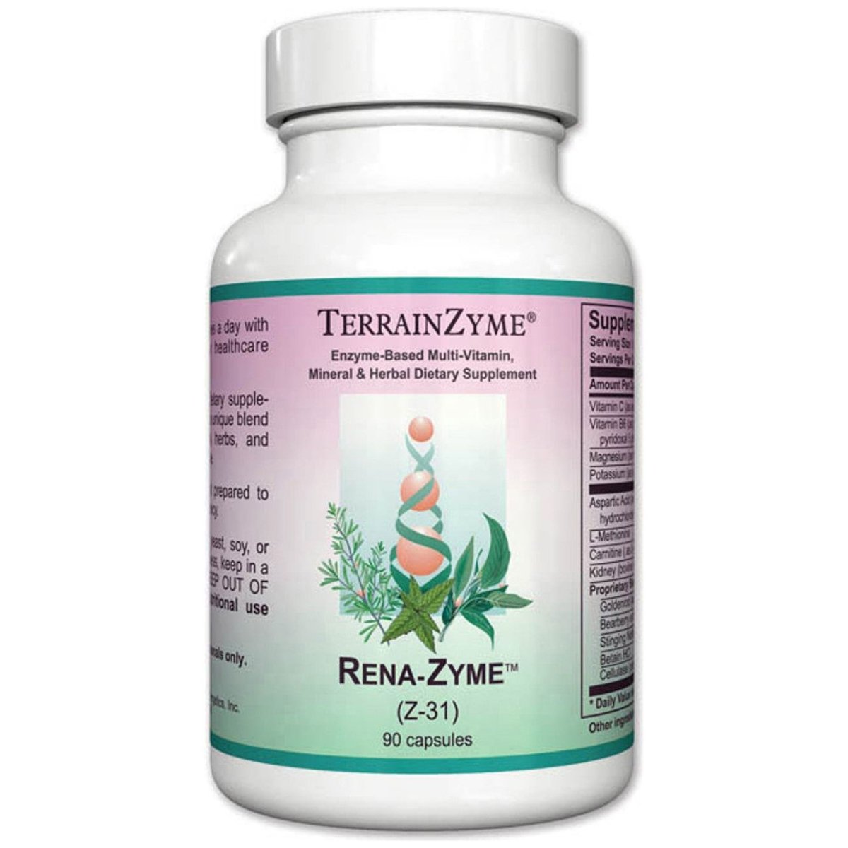 Apex Energetics Rena-Zyme 90 Capsules - Z31 -