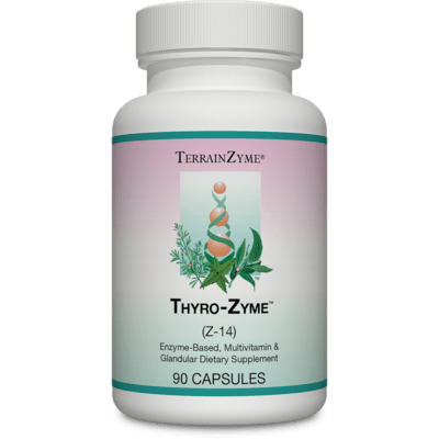 Apex Energetics Thyro-Zyme 90 Capsules - Z14 -