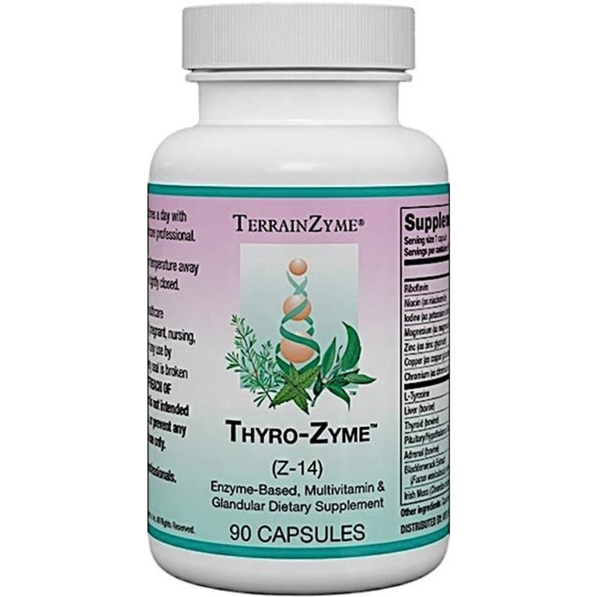 Apex Energetics Thyro-Zyme 90 Capsules - Z14 -