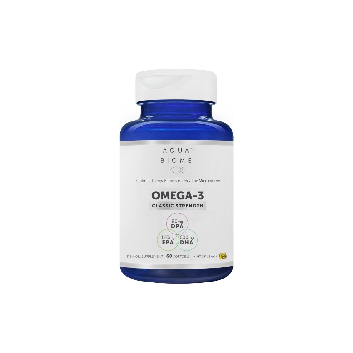 Aqua Biome - Omega-3 Triglyceride Form Classic Strength 2000 mg. - 120 Softgels