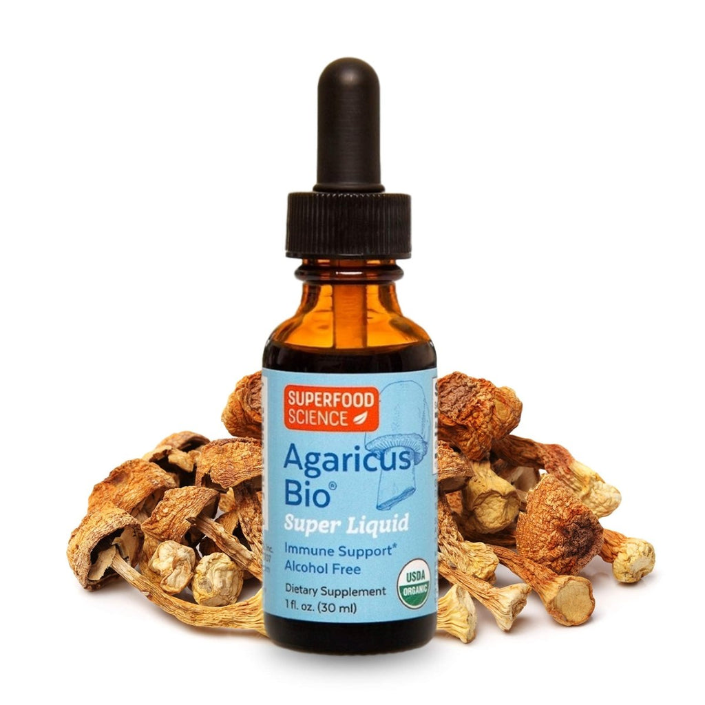 Atlas World - Agaricus Bio Super Liquid Immune Support Anti-Aging Formula - 1 fl. oz.