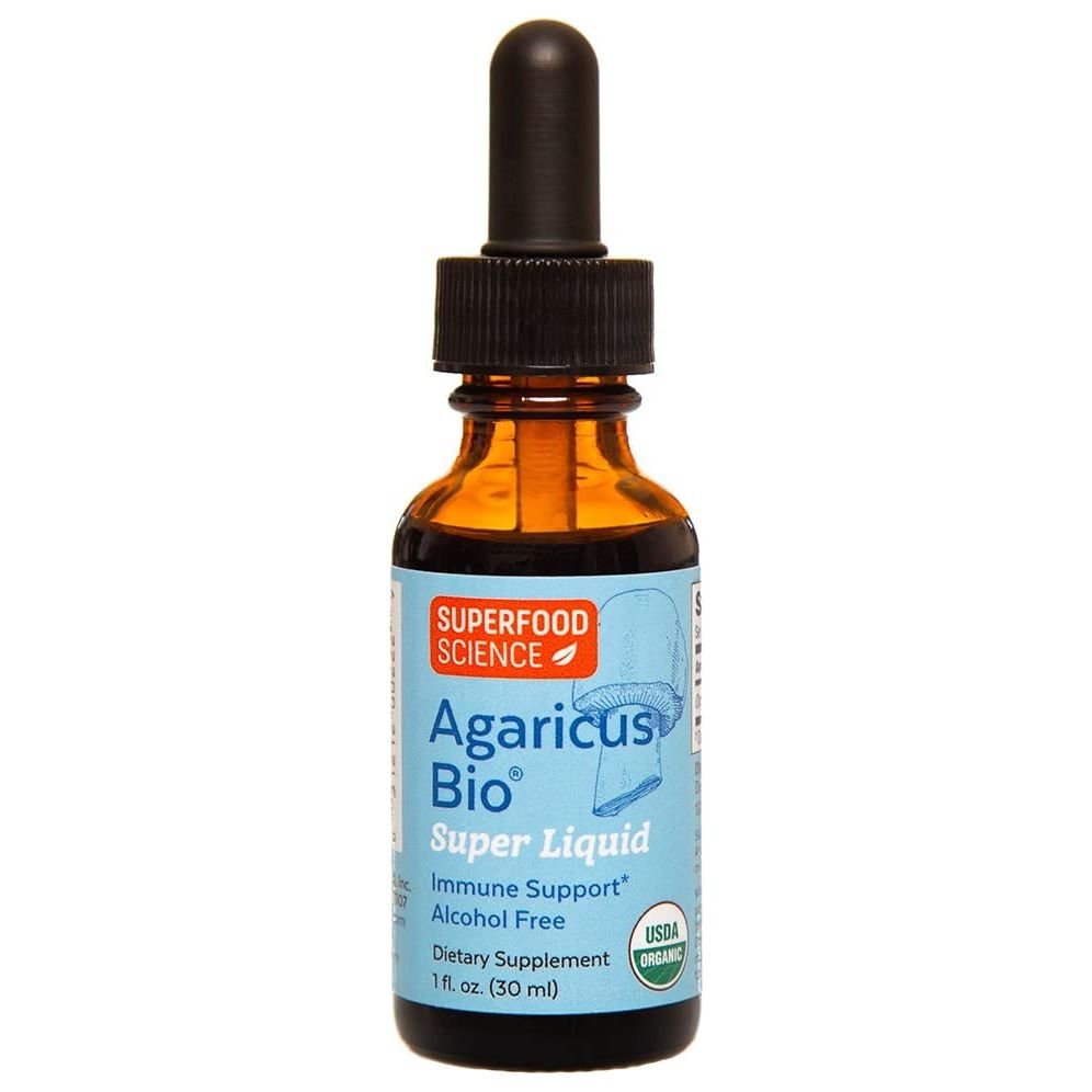 Atlas World - Agaricus Bio Super Liquid Immune Support Anti-Aging Formula - 1 fl. oz.
