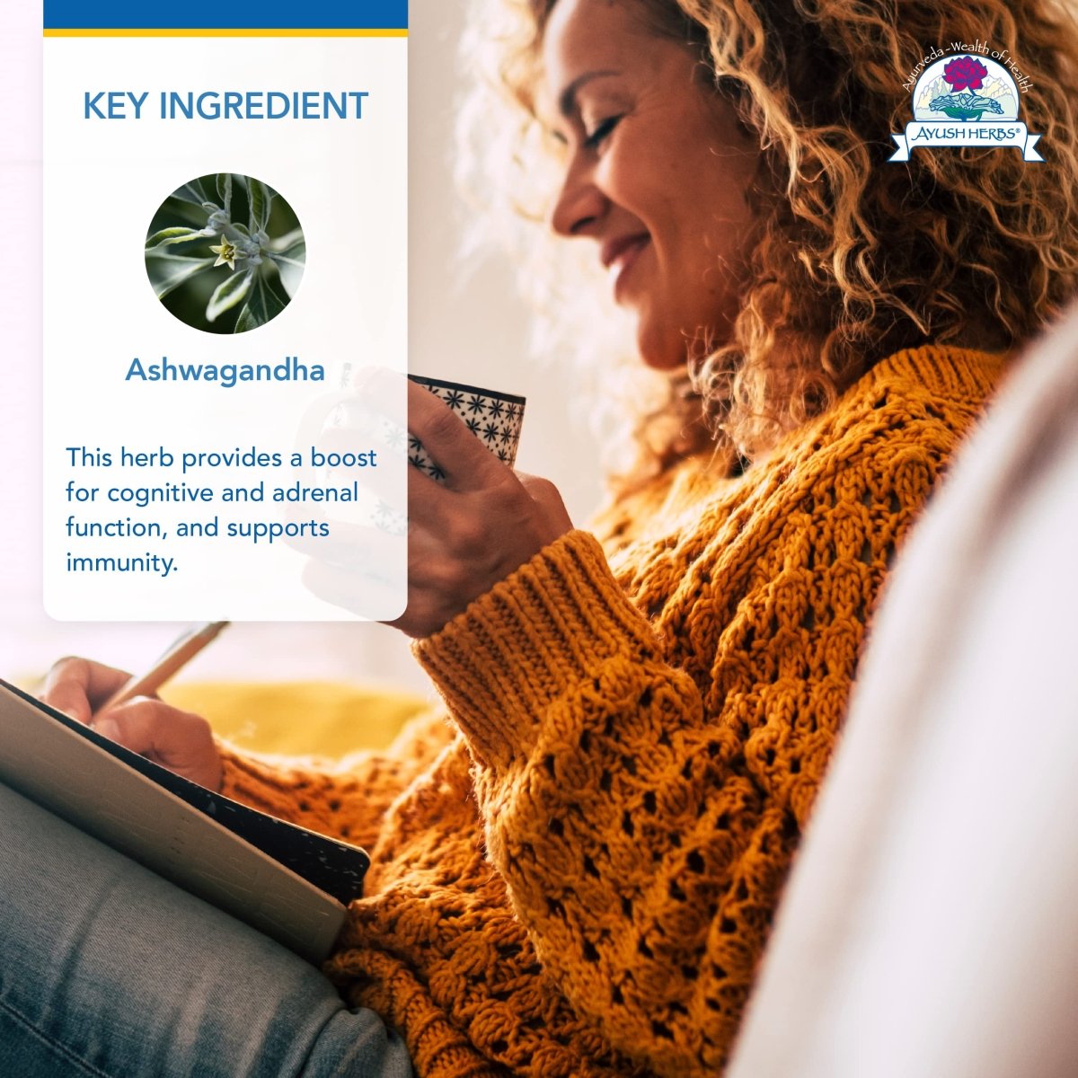 Ayush Herbs Ashwagandha 120caps