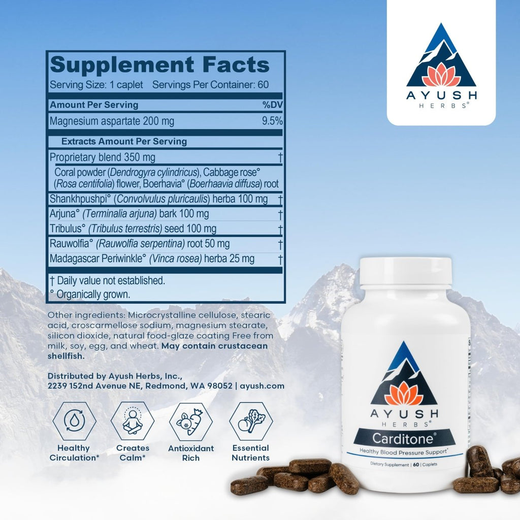 Ayush Herbs Carditone 60 Capsules