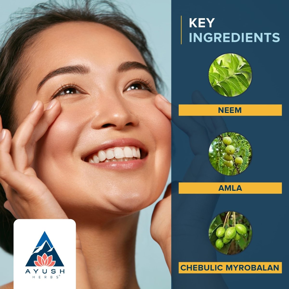 Ayush Herbs Neem Plus 90 Vcaps