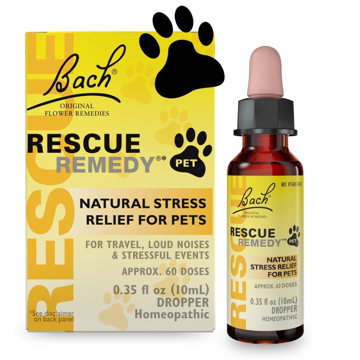 Bach Rescue Remedy Natural Stress Relief Drops 10ml