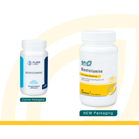 Klaire Labds Benfotiamine 60 Vcaps
