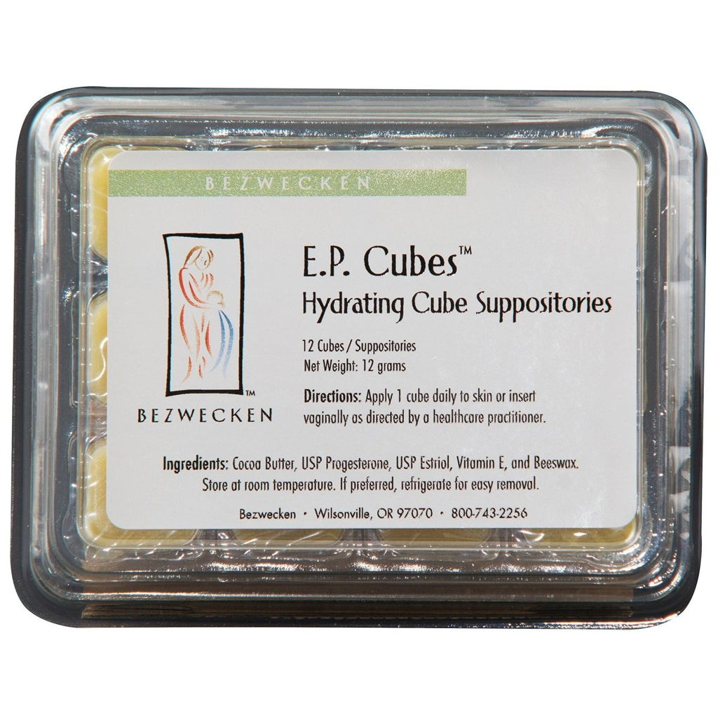 Bezwecken E.P. Ovals – 16 Oval Suppositories - Sold as 12 EP Cubes