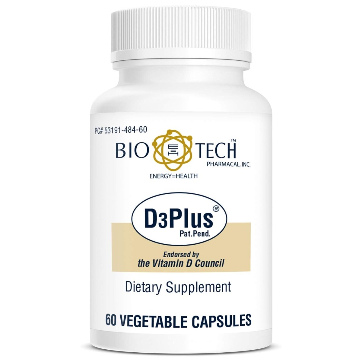 Bio-Tech Pharmacal D3 Plus (60 Count)