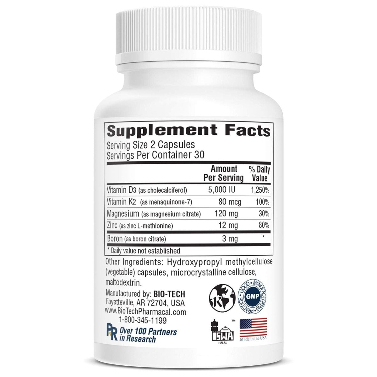 Bio-Tech Pharmacal D3 Plus (60 Count)
